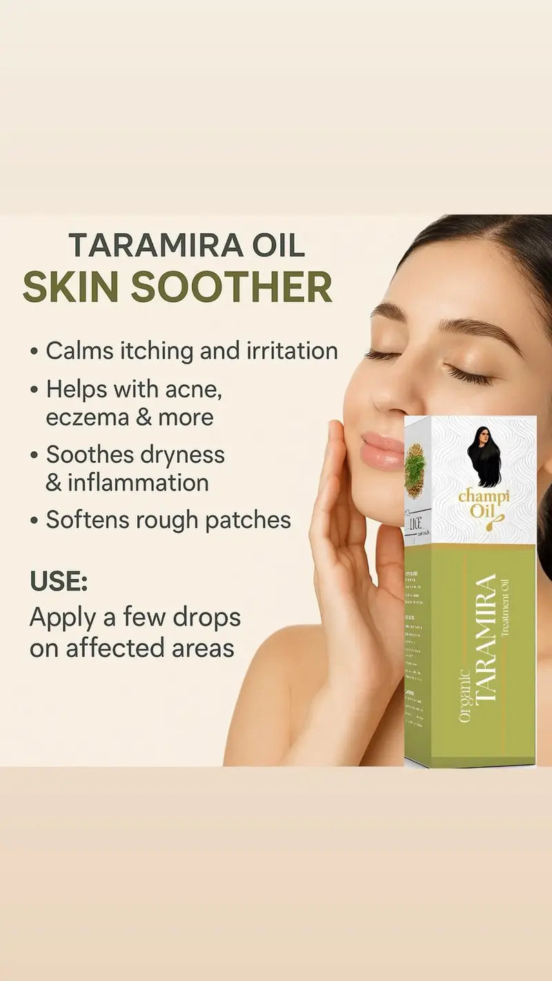 Cold-pressed extraction process of organic taramira oil by Champi Oil.